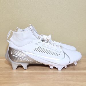 Nike Vapor Edge Pro 360 2 Football Cleats White Silver DA5456-102 Men’s Size 7.5